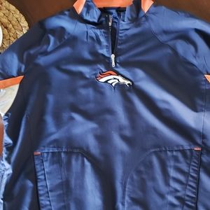 Denver Broncos NFL Quarter Zip Pullover